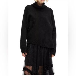 All Saints Asymmetrical Sweater